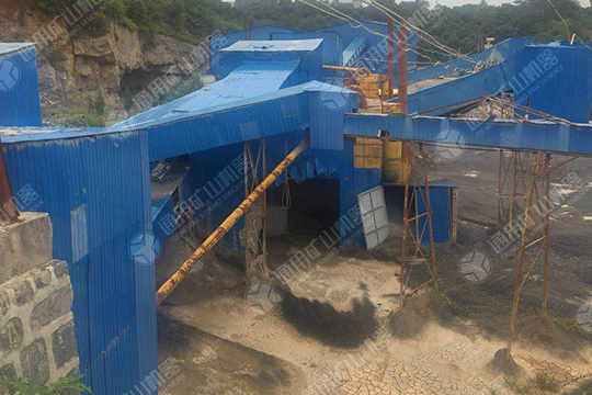 砂石生產(chǎn)線出塵設施